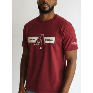 Arizona Diamondbacks Baseball Delta Pro Weight Red Graphic T-Shirt Adult XL